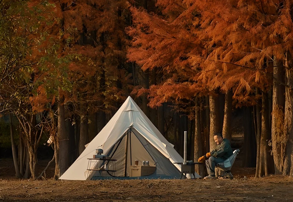 pyramid style tents